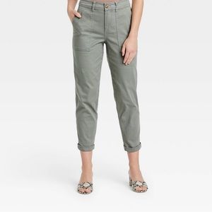 A New Day High-Rise Utility Ankle Pant - Green